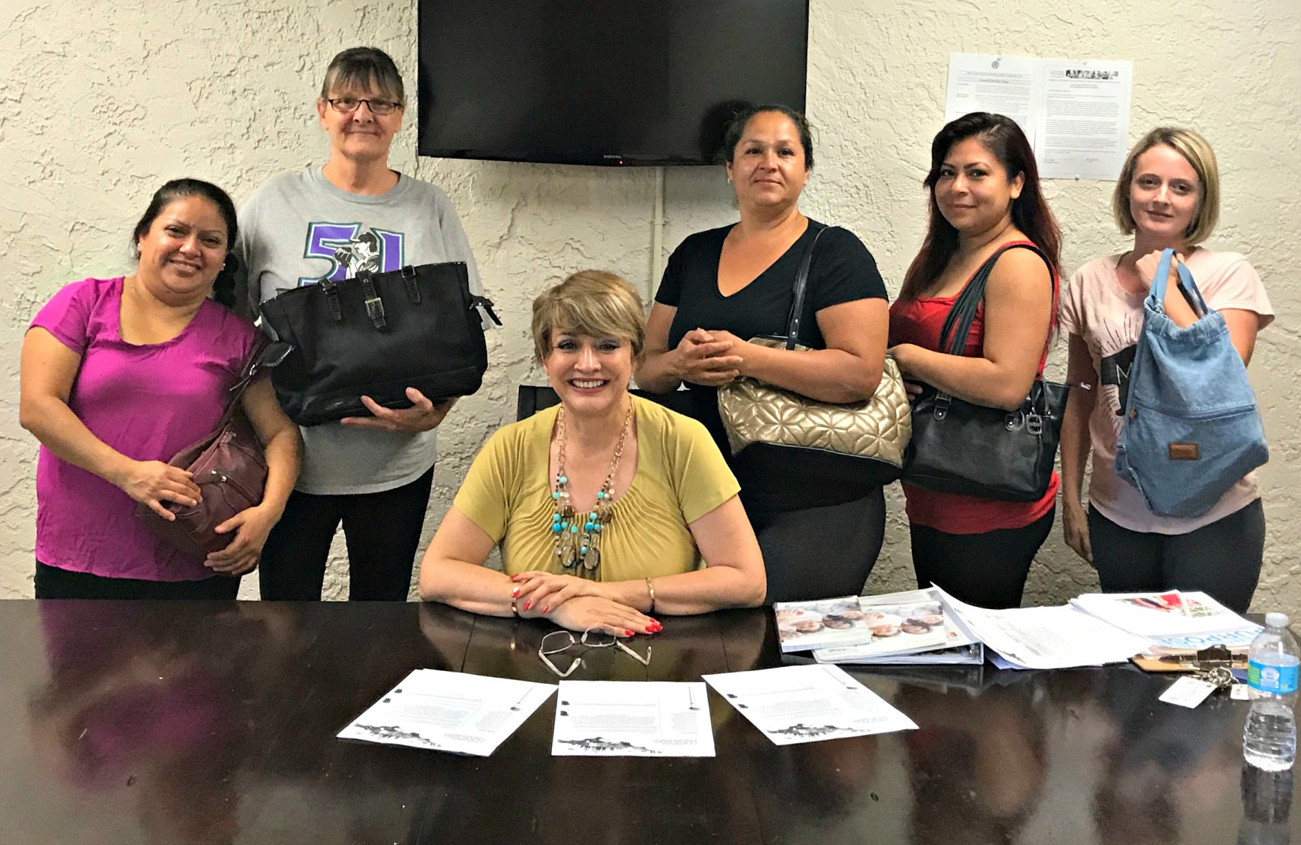 Purse Distribution Desert Willow May 2017
