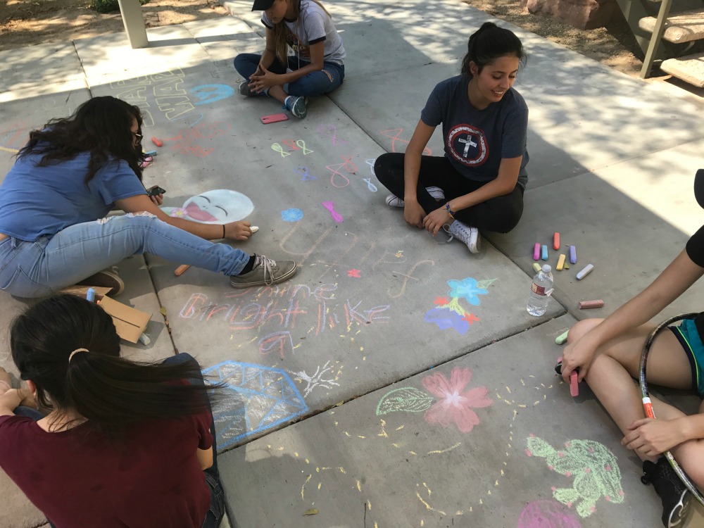 sidewalk chalk