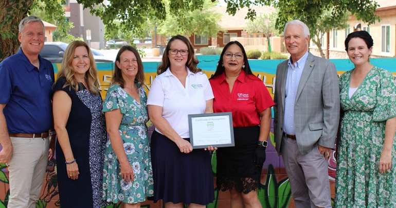 Catholic Charities Celebrates Certification of Excellence in Volunteerism