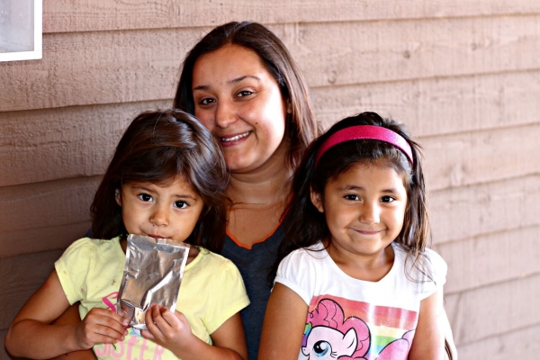 Audra and daughters