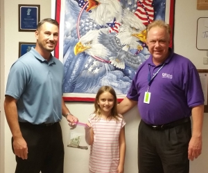 Derek Kelly, Laine Parnell, and Pete Fleckenstein