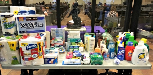 Hygiene Drive at St. Rose Catholic Community